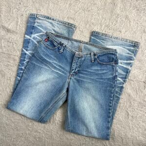 Vintage Y2K Mudd Light Wash Flared Jeans – Size 5/6 (approx)